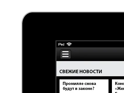 iPad news application ipad prototype ui ux wireframes