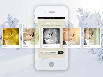 Recood Christmasfilters S app christmas filter icon instagram for video iphone menu recood video