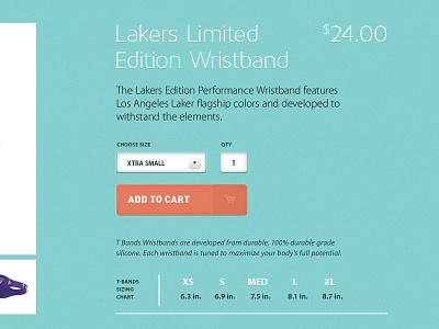 Product Detail Page cart checkout maven myriad product detail shopify wristband