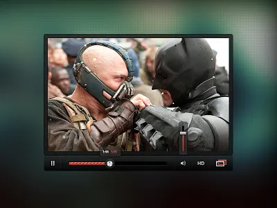 Mini media widget clean media mini modern widget