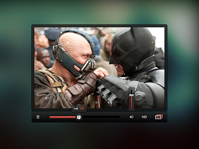 Mini media widget clean media mini modern widget