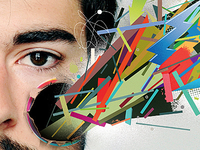 Creative Wallonia abstract art atrokhau cartoon collage color colorful colors comic concept creative creative wallonia custom design digital dogstudio drawing face graphic design portfolio