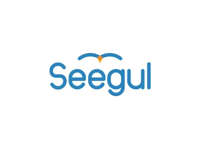 Seegul bird blue custom custom type search engine seegul