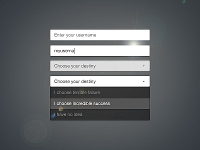 Form Elements dropdown form free freebie input psd text