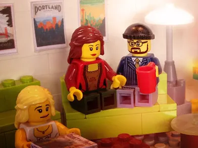 Merry Christmas! card christmas lego