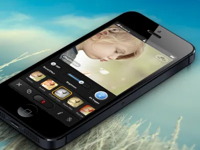 Recood Video Camera app filter icon instagram for video iphone menu recood video