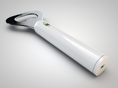 Automatic 3D 3d bottle opener c4d glennz