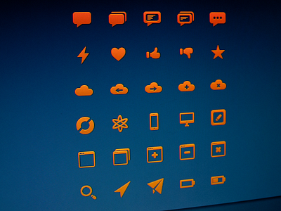 Glyphs.co Preview - Full Icon Set free freebie glyph glyphs icon icon font icon set icons mikebusby symbols web font