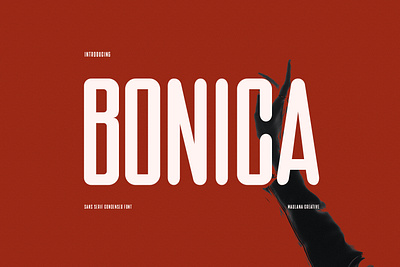 Bonica Sans Serif Soft Condensed Font branding font fonts graphic design logo nostalgic poster font sans sans font
