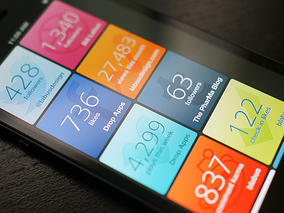 Stats app ios iphone social stats ui
