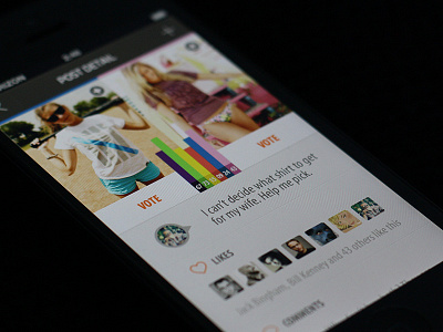 Decide app decide ios mobile photo poll shopperly vote