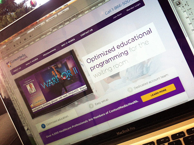 ContextMedia:Health context media health homepage purple video