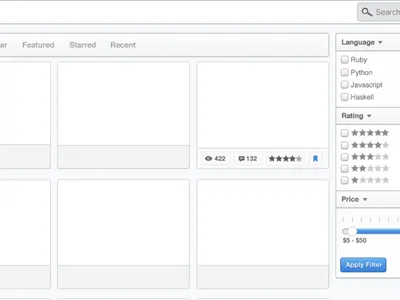Search Results & Filters bitcast grid results search videos
