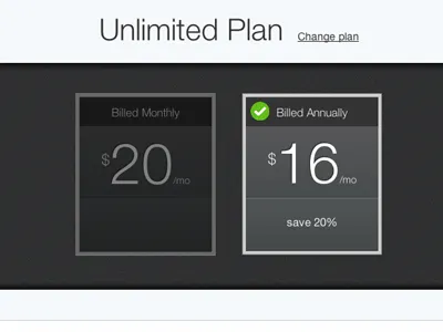 Pricing Layout app pricing ui ux web
