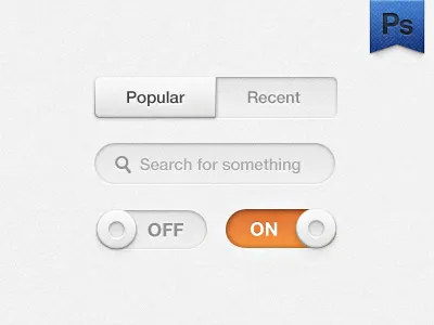 UI KIT white ver2. with PSD file btn design button design psd file ui ui kit ui psd user interface