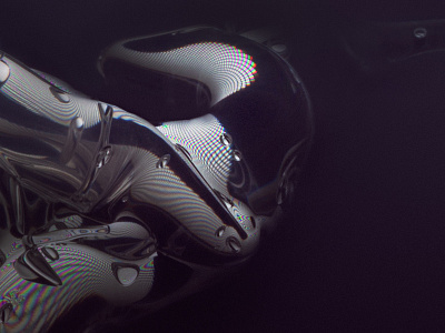 Untitled (Detail) 2012 alien art digital gel led cinema display magnasoma refract sci fi screen