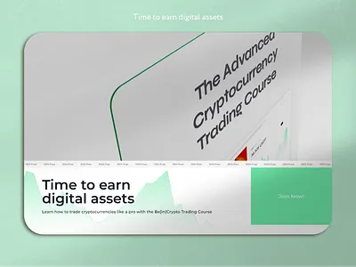 Digital assets website graphic design ui ux