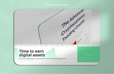 Digital assets website graphic design ui ux