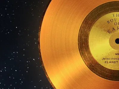 The Sounds of Earth gold gold. nasa planet earth shiny things space