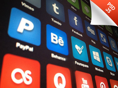 #50C1AL - PSD & JS follow freebie icon javascript js psd share social