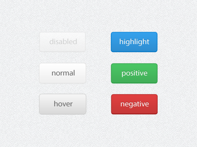App Buttons (freebie) app application buttons freebie navigation psd ui ux