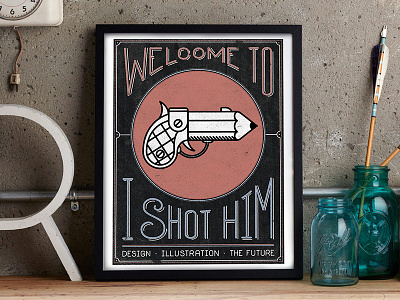 New I Shot Him Site!!! illustration lettering photograph portfolio poster san francisco site type