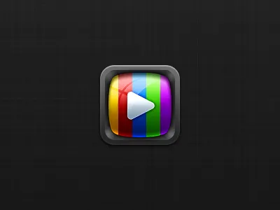 Telly iOS app icon app icon ios telly