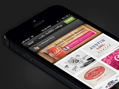 Playbook app book coach dribbble interface iphone shots tap ui
