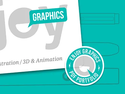 Enjoy Graphics Pdf Folio folio indesign interactive pdf pdf self promotion