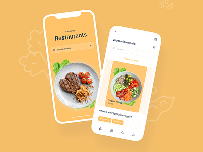 Restaurant delivery mobile app agency app design ui ux