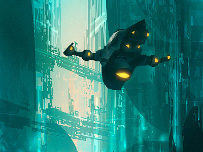 Icey Sketch concept art illustration