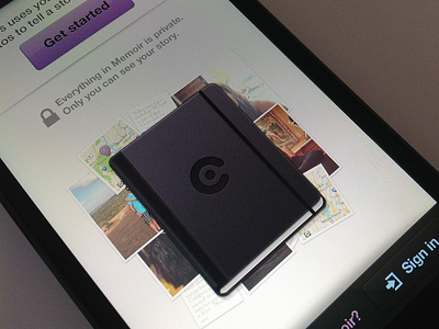 iPhone - Signup Interface app interface ios iphone onboarding signup ui