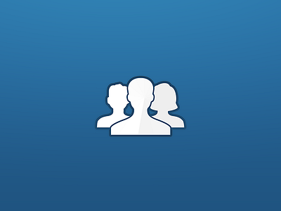 Yet Another Group Icon friends group icon iconography people pictogram psd symbol three user
