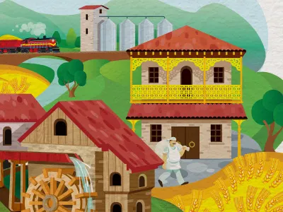 Bezeki flit georgia village