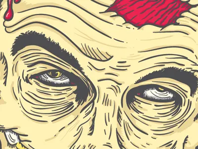 Totally Rad! Zombies deck illustrator rad skateboard totally rad vector zombie