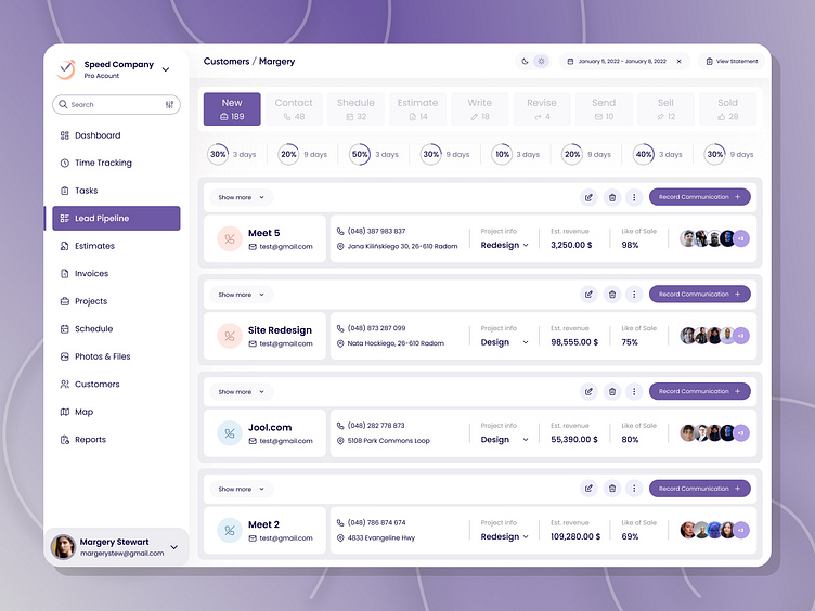 SaaS / Dashboard by Deeb-Pro | Design Team on Dribbble