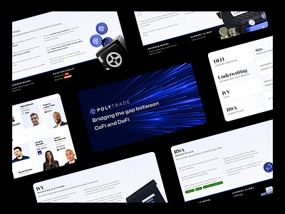 Pitch Deck For Polytrade 3d animation branding crypto design graphic design illustration infographics logo minimalist motion graphics pitch pitchdeck polygon ui ux vector web3