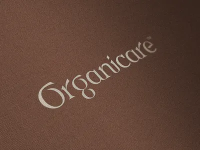 Organicare Custom Logotype v.2 custom logo logotype nature organic sustainable type