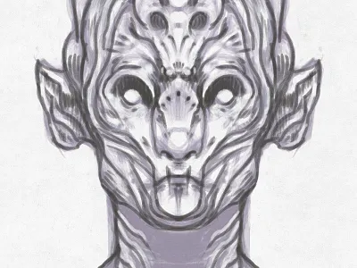 Sea Baron concept illustration krichmar sketching