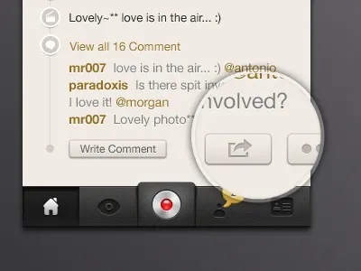 Recood Share app filter instagram for video iphone recood share video