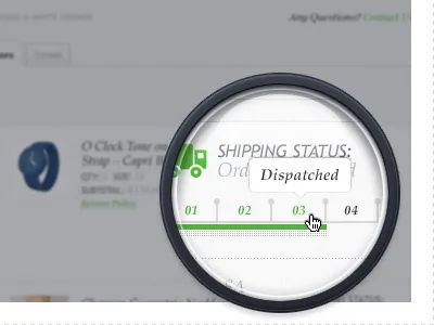 Features Mailer cart citymob design email features mailer new newsletter shipping shop ui website