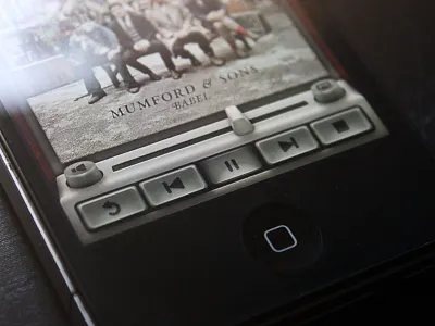 Radio App - Player app audio button interface iphone music player radio switch tutorial ui