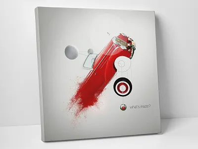 Cars on canvas art canvas car