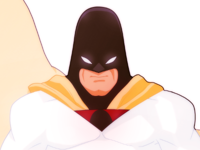 Space Ghost comic illustration space ghost superhero