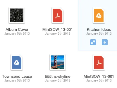 Attachments acrobat browser contact docs documents drive finder google harvest images link pdf spreadsheet tiles