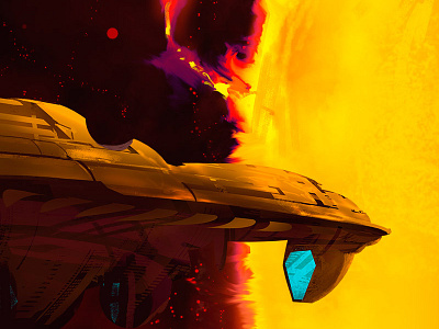 The Sun Sketch concept art illustration