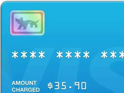 Credit Card Confirmation ios payment ui