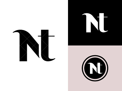 NT Logo branding design graphic designer icon identity illustration logo logo design logotype monogram monogram logo n nt nt logo nt monogram t tn tn logo tn monogram vector art