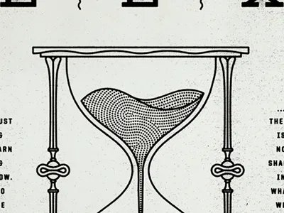 Hourglass illustration