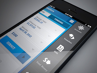 Imperial Bank App banking interface ui userinterface ux